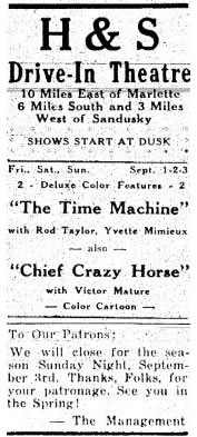 Starlite Drive-In - May 14 1958 Ad